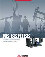 RS Series 15-50HP Rotary Screw Air Compressors Brochure